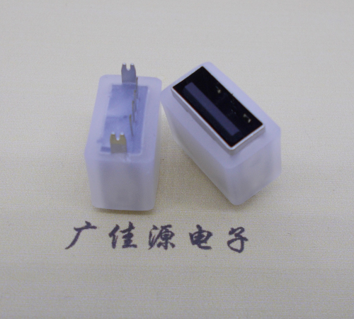 茶山镇USB连接器接口 10.5MM防水立插母座 鱼叉脚
