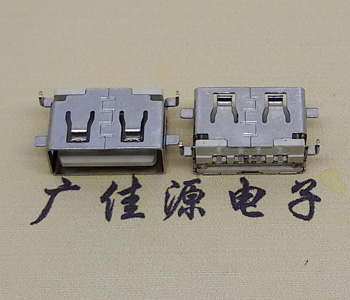 茶山镇USB母座 前贴后插 沉版1.1/1.9总长8.5mm大电流