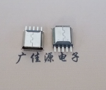 茶山镇Micro USB接口 母座B型5p引脚焊线无后背