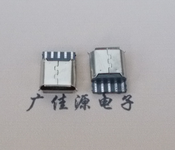 茶山镇Micro USB5p母座焊线 前五后五焊接有后背