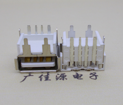 茶山镇USB支持华为5A大电流接口垫高11.3mm快充连接器