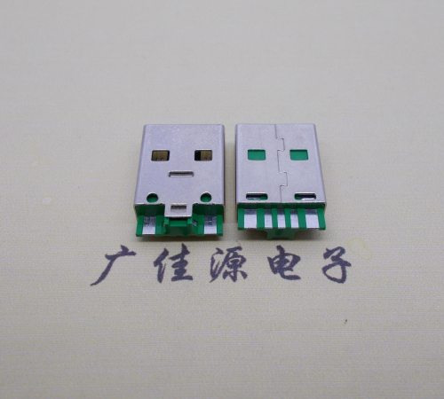 茶山镇usb5a公头.5p焊线带ic.大电流oppo闪充